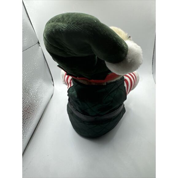 Starbucks Bearista Bear Holiday Elf 2001 Plush Stuffed Animal with Hang Tags - Picture 4 of 6